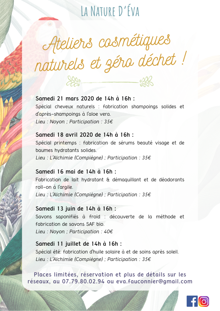 Ateliers-zéro-déchet-cosmétiques-naturels - MoonFlow ateliers cosmétiques et zéro déchets la nature d'éva compiègne noyon oise