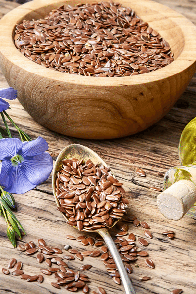 Lignane-oestrogene-alimentation - MoonFlow phyto oestrogene lignane graines de lin pour réduire l'hyperoestrogénie