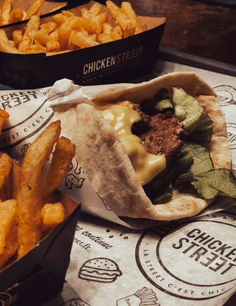 alimentation inflammatoire - MoonFlow street food qui favorise l'apparition de l'endobelly