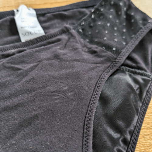 Culotte menstruelle SPLENDEA (détail tissu)