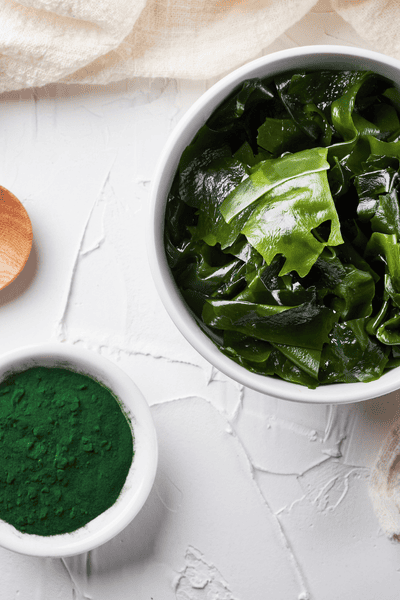 Alimentation végétale riche en fer : spiruline, algues, légumes secs...