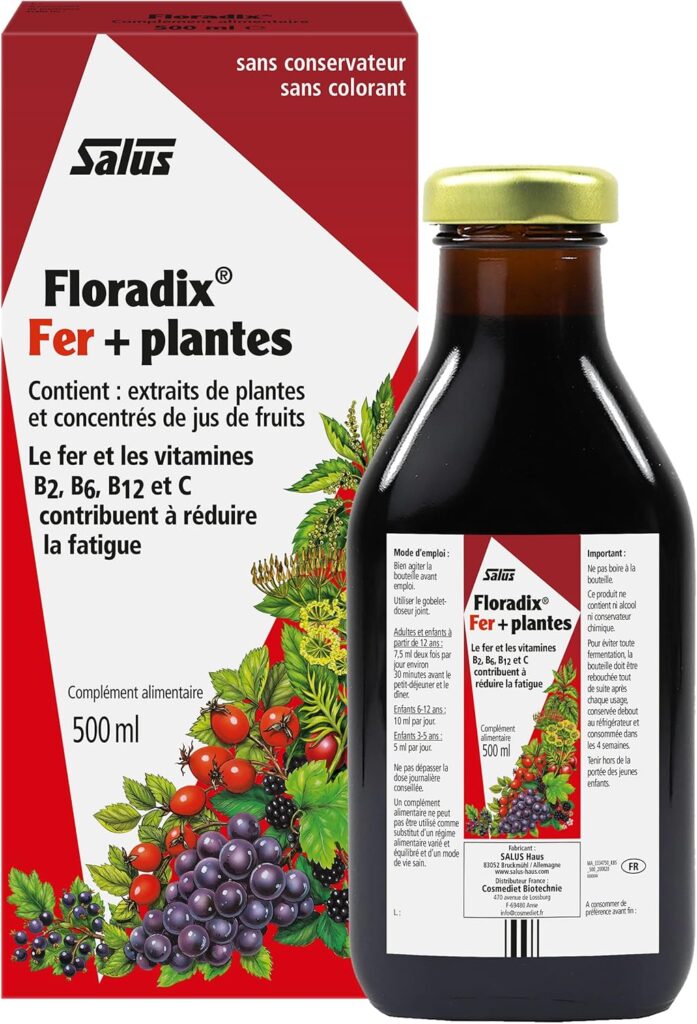 floradixRemonter le taux de fer rapidement - MoonFlow